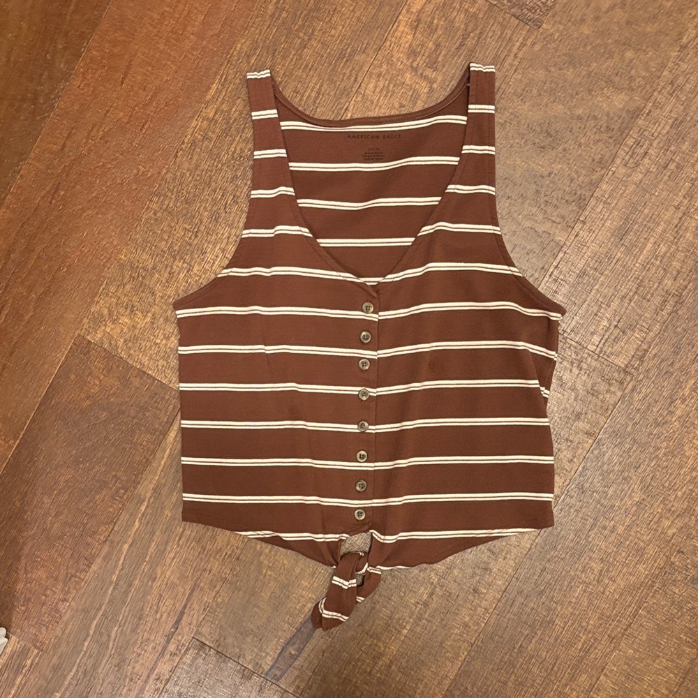 American Eagle Outfitters retro striped tank